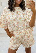 Yellow Flower Matching Set